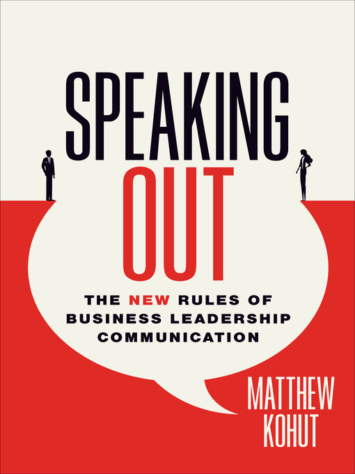 Title details for Speaking Out by Matthew Kohut - Available